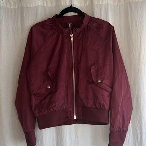 Free People “On The Road” Bomber Jacket - S